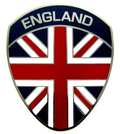 Placa "England" Union Jack