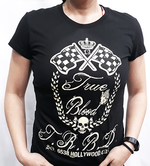 Camiseta chica True Blood "True blood Hollywood"