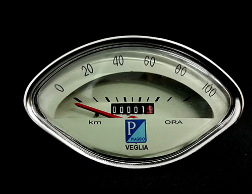 Cuentakilometros Vespa 125/150/160 100 kmh Piaggio gris