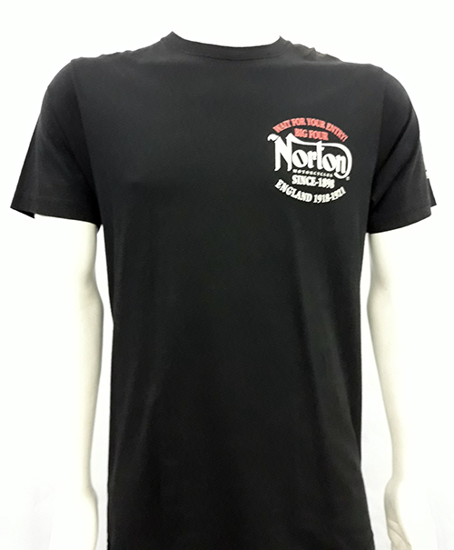 Camiseta Oil Leak "Norton world champ"